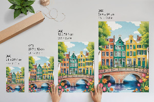 Retro plagát Farebný kanál