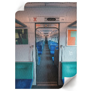 Retro plagát Mestské auto