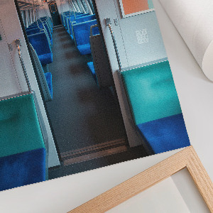 Retro plagát Mestské auto