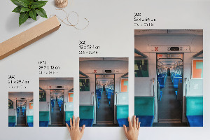 Retro plagát Mestské auto