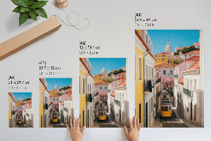 Plagát do obývačky Mestský mier