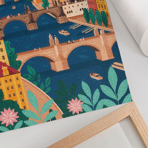 Poster na stenu Mestská krajina