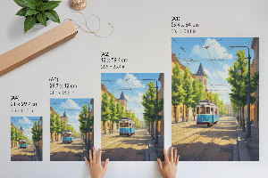 Plagát do izby Mestská krajina