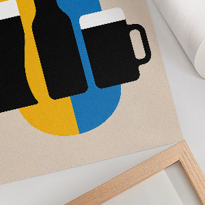 Retro plagát Plagát Bierhausu