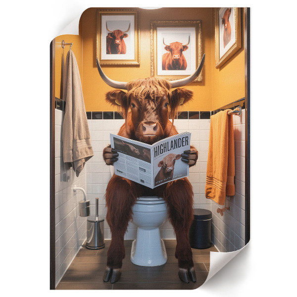 Poster na stenu Buffalo na záchode
