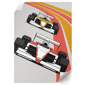 Plagát do obývačky Formulové preteky