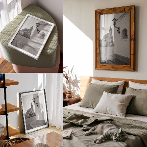 Retro plagát Klasická architektúra