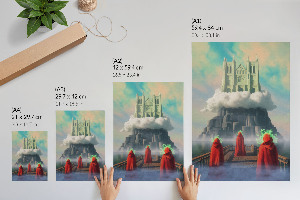 Plagát do obývačky Magický hrad