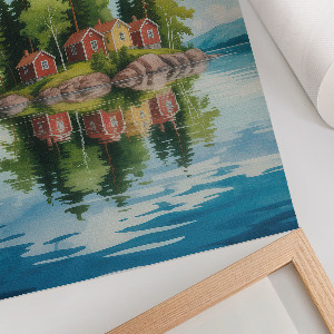 Retro plagát Ostrovná idyla