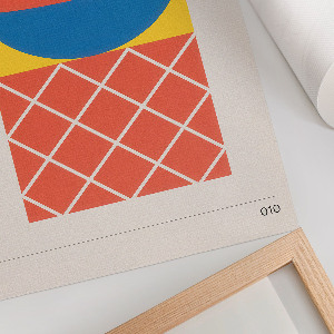 Poster na stenu Geometrický tvar