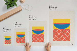 Poster na stenu Geometrický tvar