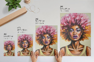 Plagát do izby Afroamerický nosič