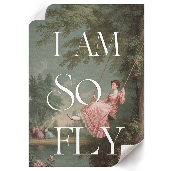 Plagát do obývačky Som taký uletený