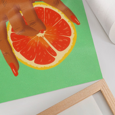 Poster na stenu Citrus a palma