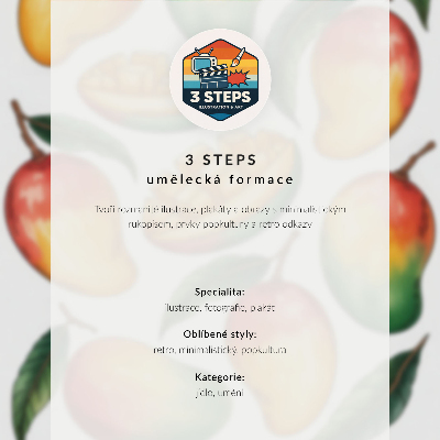 Poster na stenu Citrus a palma