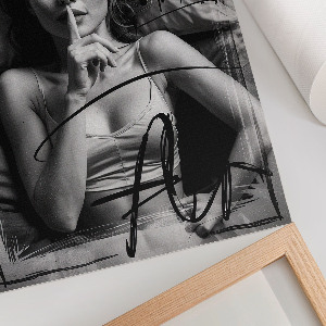 Plagát do obývačky Záhadná žena