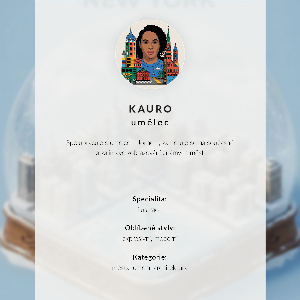 Retro plagát Štokholmská snehová guľa