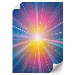 Poster na stenu Farebná energia