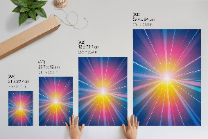 Poster na stenu Farebná energia