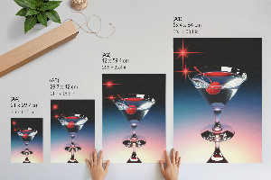 Poster na stenu Čerešňový koktail