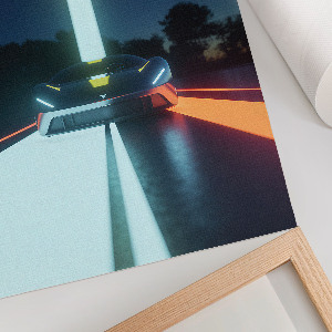 Plagát do izby Futuristické auto