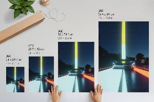 Plagát do izby Futuristické auto