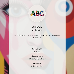 Plagát do obývačky Farebné zviera