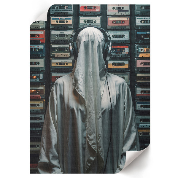 Plagát do izby Kazety a hudba