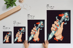 Plagát do izby Nezvyčajná dýka