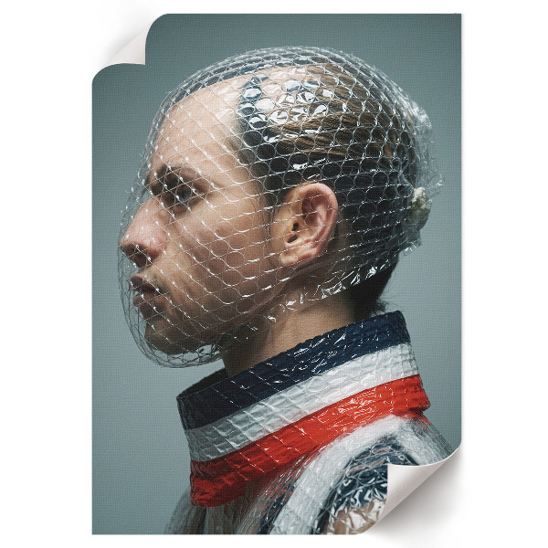 Plagát do izby Futuristický portrét