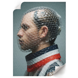 Plagát do izby Futuristický portrét