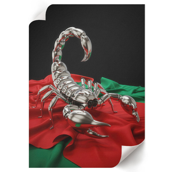 Plagát do obývačky Mechanický škorpión