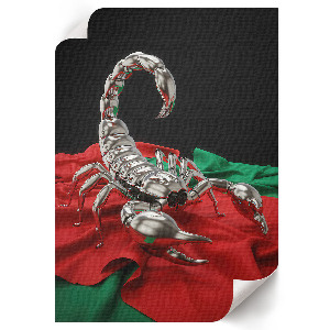 Plagát do obývačky Mechanický škorpión