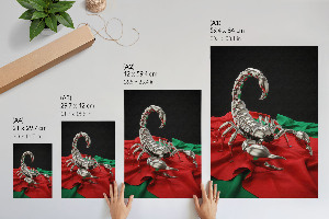 Plagát do obývačky Mechanický škorpión