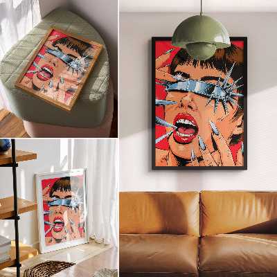 Poster na stenu Energia pop-artu