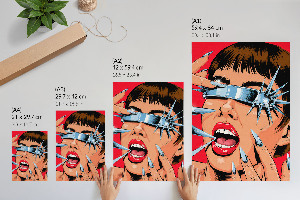 Poster na stenu Energia pop-artu