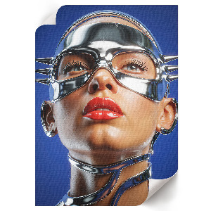 Retro plagát Metalický lesk