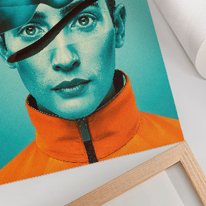 Plagát do obývačky Surrealistický portrét