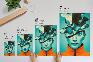 Plagát do obývačky Surrealistický portrét