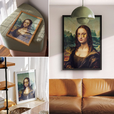 Plagát do izby Moderná Mona Lisa