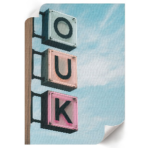 Poster na stenu Neónový nápis