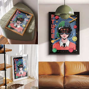 Poster na stenu Budúce anime