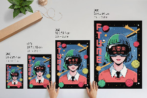 Poster na stenu Budúce anime