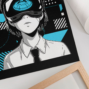 Plagát do obývačky Futuristická grafika