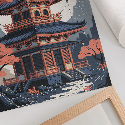 Poster na stenu Chrám v Japonsku