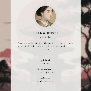 Retro plagát Orientálny chrám