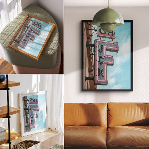 Poster na stenu Neónový nápis