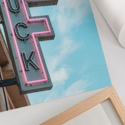 Poster na stenu Neónový nápis