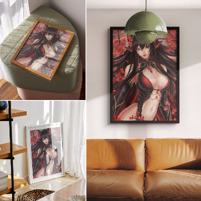 Poster na stenu Anime žena