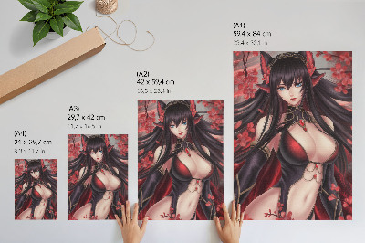 Poster na stenu Anime žena